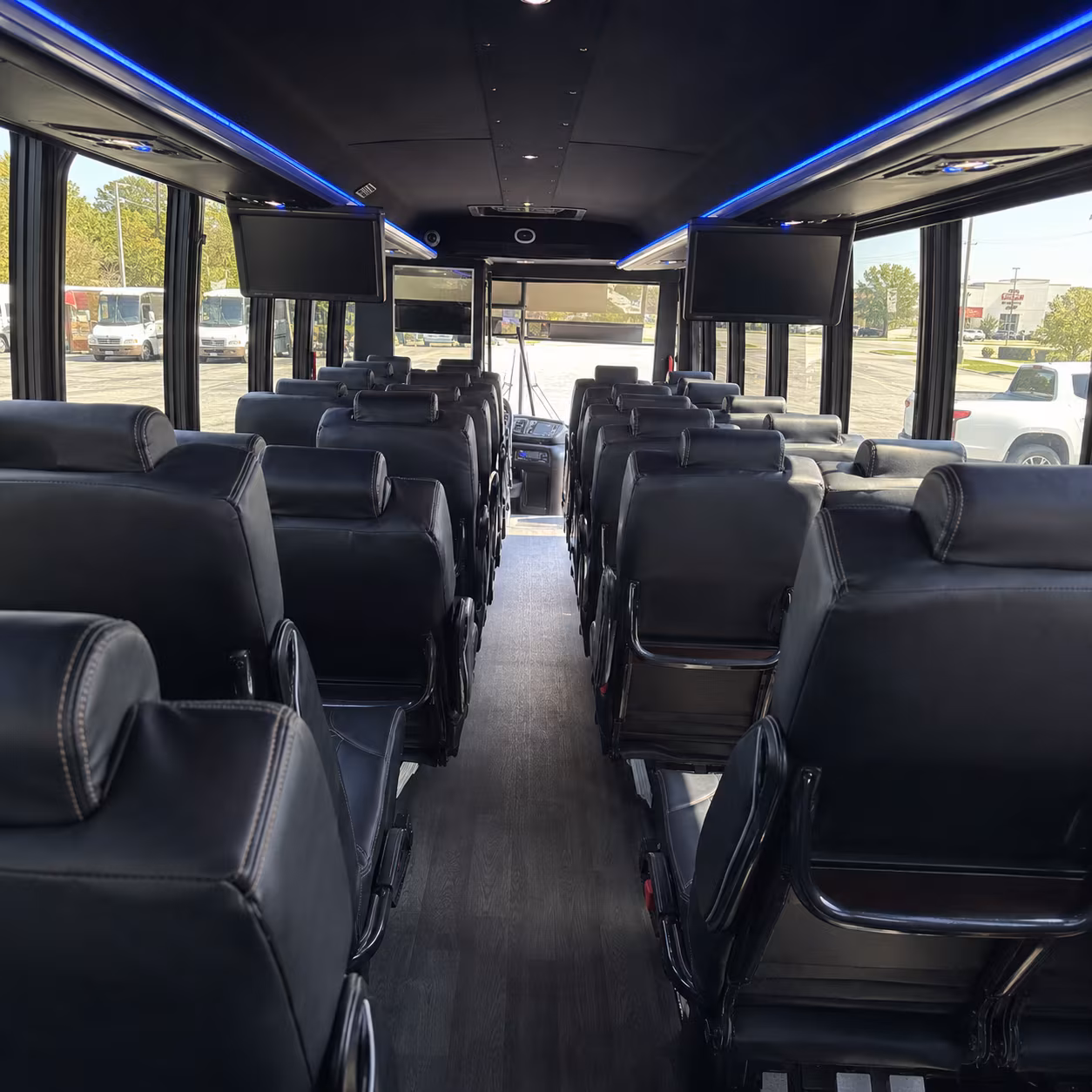 oklahoma city concert transportation onboard seating