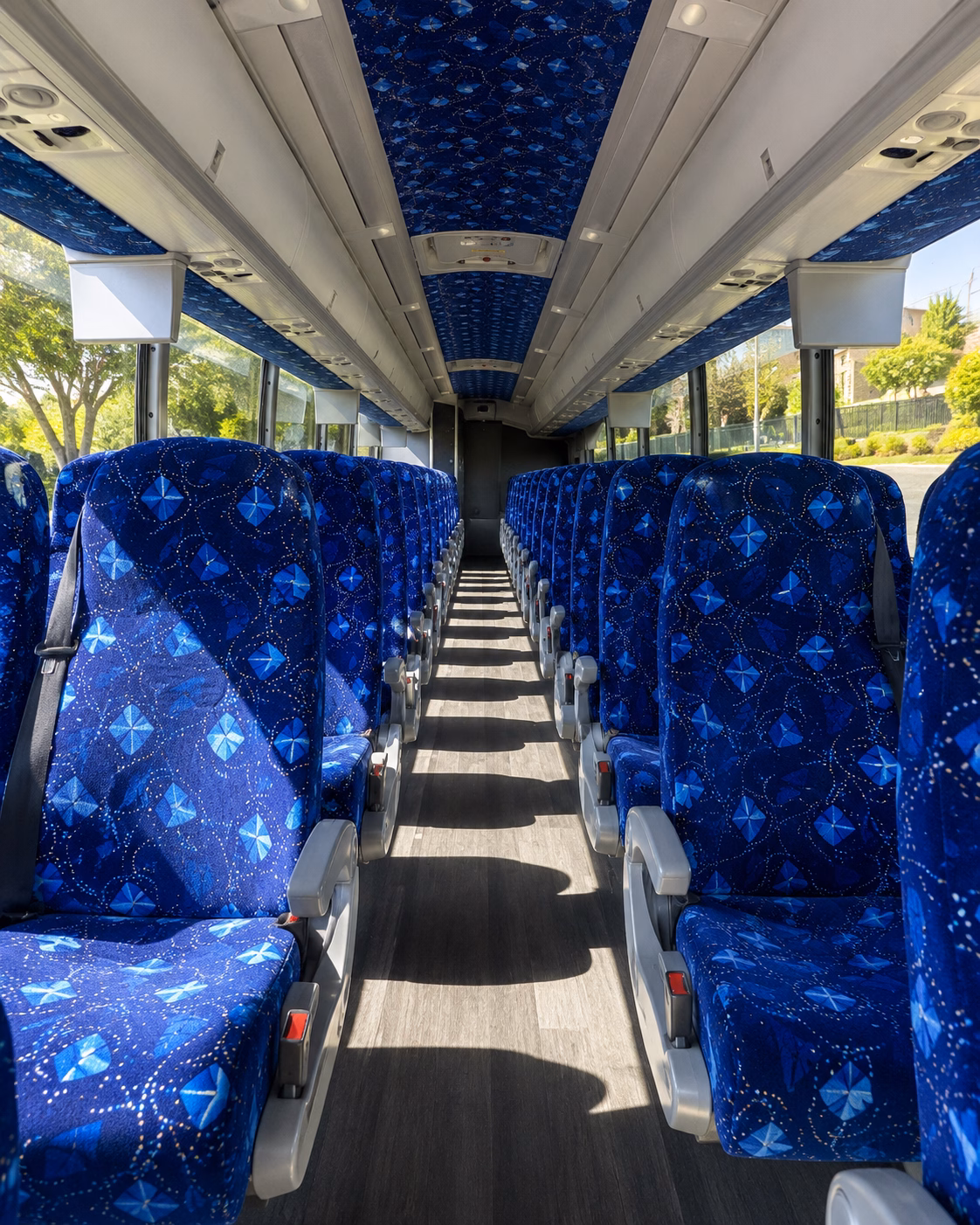 oklahoma city wedding transportation onboard seating
